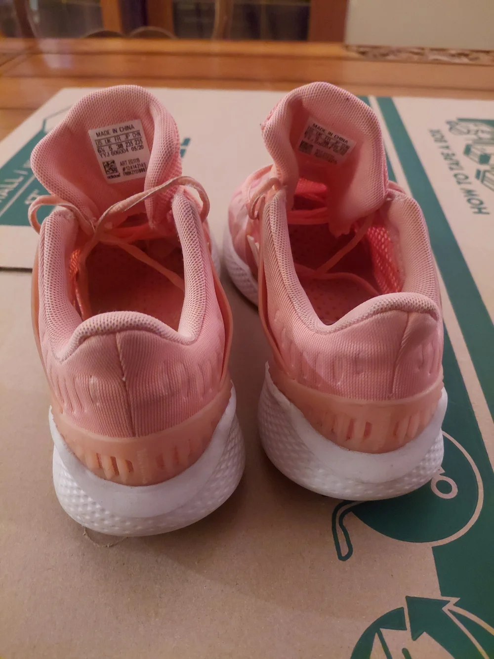 Women’s Pink Athletic Sneakers - Breathable Lace-Up Running Shoes
